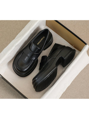 Liber Spring and autumn women's thick-soled loafers