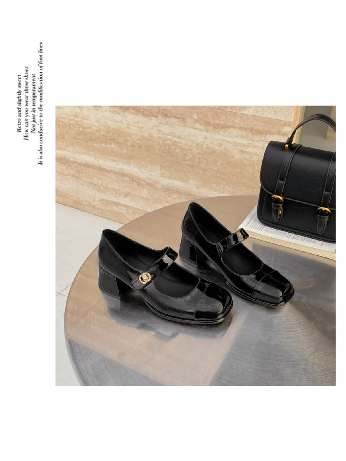 Liber Spring and Autumn Women's Mary Jane Shoes