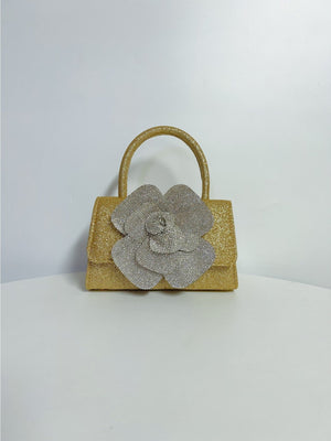 Liber Four Seasons ACC Flower Small Square Bun