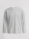 Minimalism Small V-neck Loose-fit T-shirts