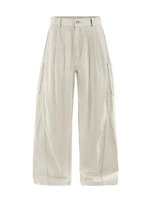 Liber Autumn Neutral wear Solid Color Pants
