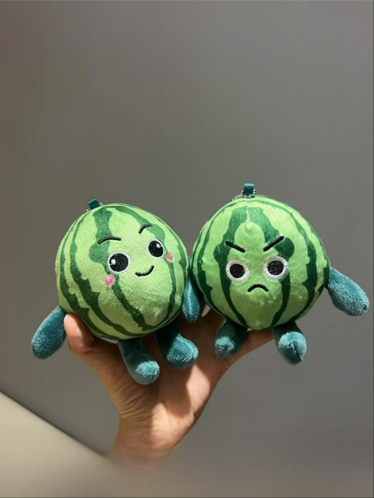 Wassermelonen-Puppen-Schlüsselanhänger