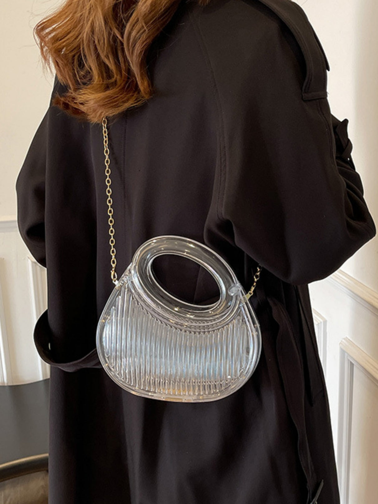 Acrylic Evening Handbag/shoulder Bag