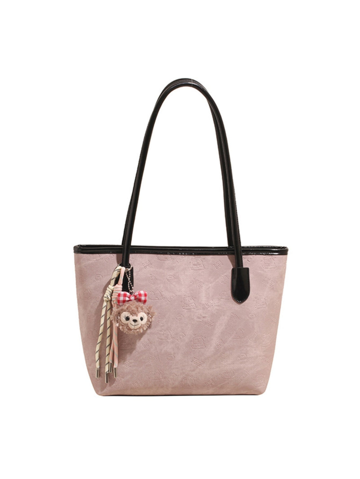 Sac fourre-tout grande capacité à motif color-block en relief