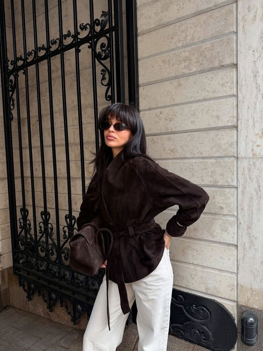 Liber Autumn Women's Belt Jackets