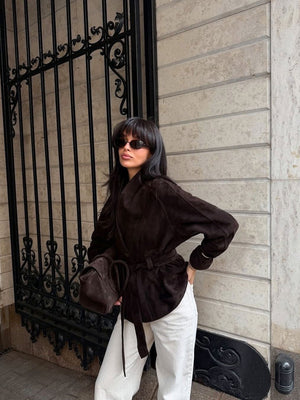 Liber Autumn Women's Belt Jackets