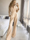 Brother-in-law Long Sleeve Pocket Jumpsuits
