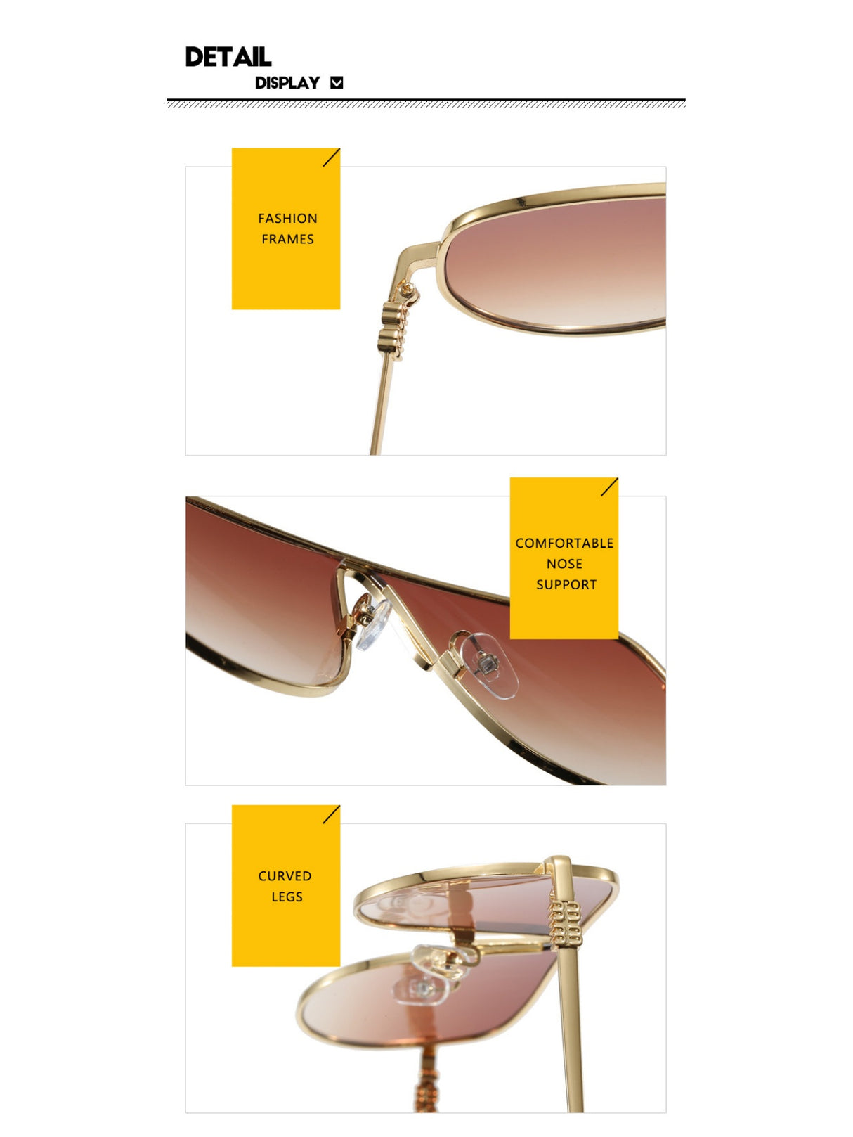 Full-rimmed Aviator Sunglasses