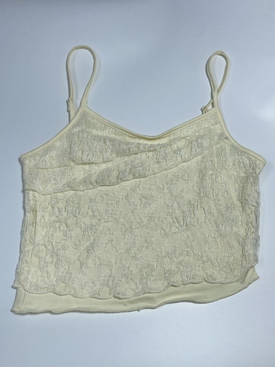Liber Summer Women's Lace Solid Color 2-piece Sets