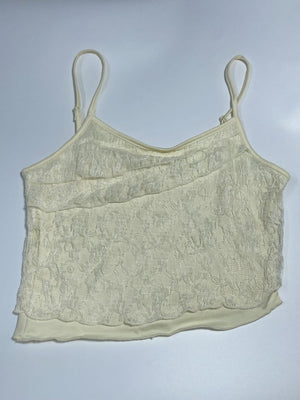 Liber Summer Women's Lace Solid Color 2-piece Sets