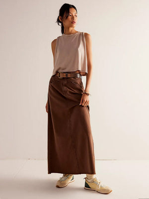 Liber Summer Women's Solid Color Jeans