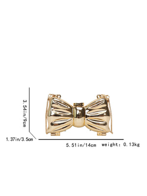 Miniature Bow Evening Chain Shoulder/crossbody Bag