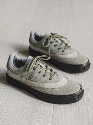Suede Color-blocked Sneakers