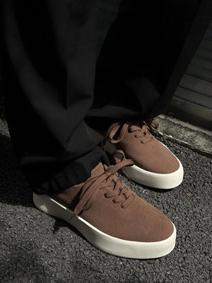 Suede Platform Sneakers