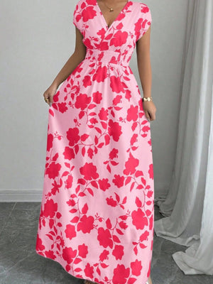 Hit Flowers Plants And Flowers Maxi Dresses