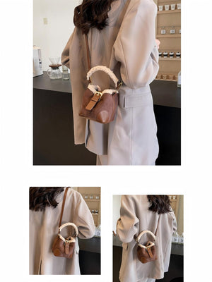 Plush Mini Crossbody Bag