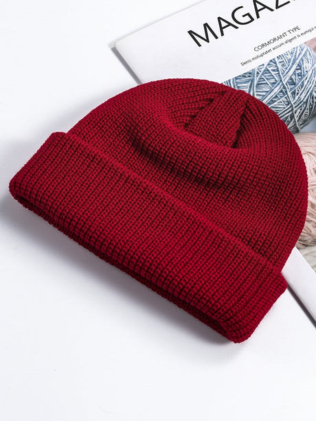 Solid Cuffed Beanie