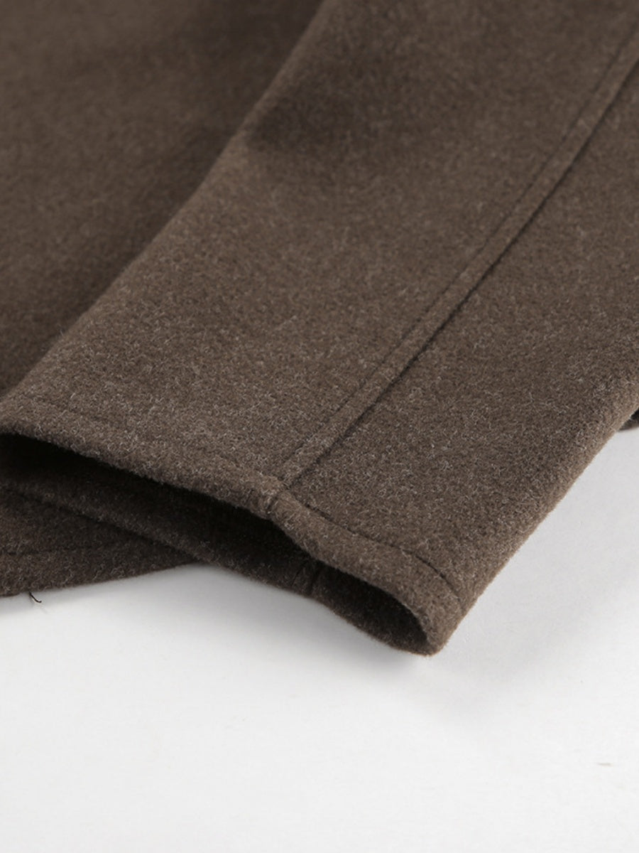 Brown Zip-Front Jacket