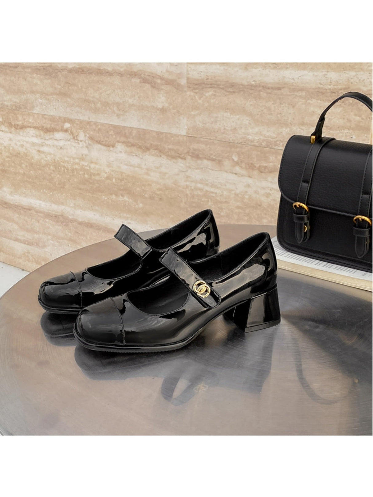 Liber Spring and Autumn Women's Mary Jane Shoes