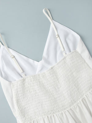 Pure Cotton Sexy Backless Exclusive Beach Mini&Short Dresses