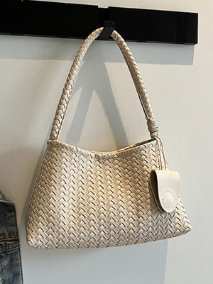 Woven Embossed Handbag