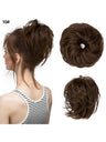 Fluffy Long Beard Curly Hair Updo Wig