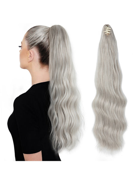 Big Wavy Ponytail Hair Extension Wig
