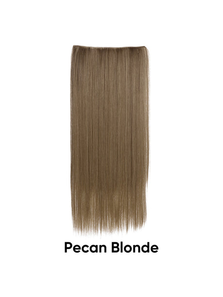 Seamless, Invisible, One-piece Long Straight Wig With Fluffy Hair
