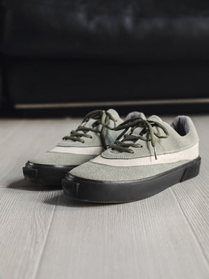 Suede Color-blocked Sneakers