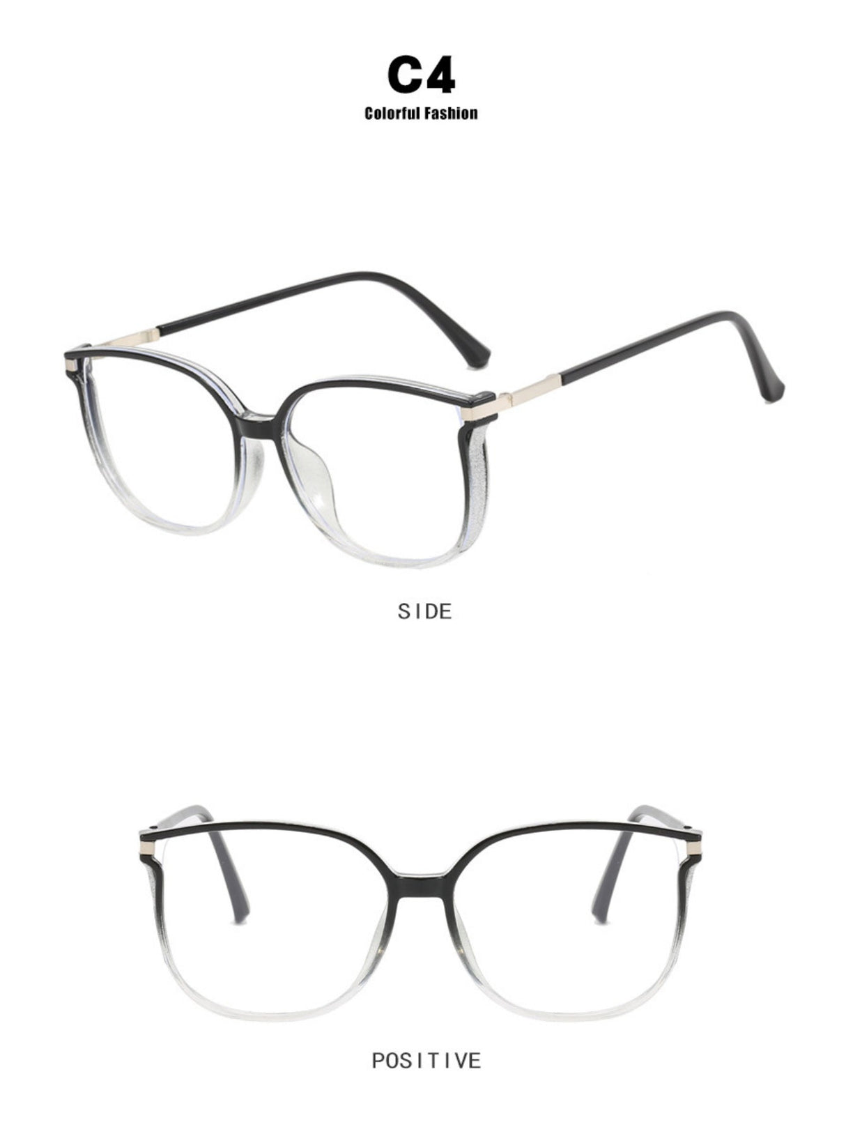 Large-frame Fashion Glasses