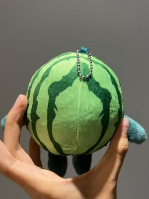 Wassermelonen-Puppen-Schlüsselanhänger