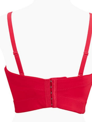 Débardeurs gainants à baleines en forme de diamant ornés de strass