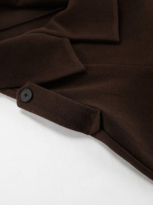 Liber Autumn Women's Woolen cloth Solid Color Jackets