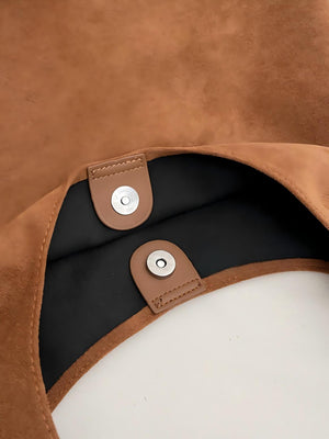 Large Capacity Suede Shoulder Bag
