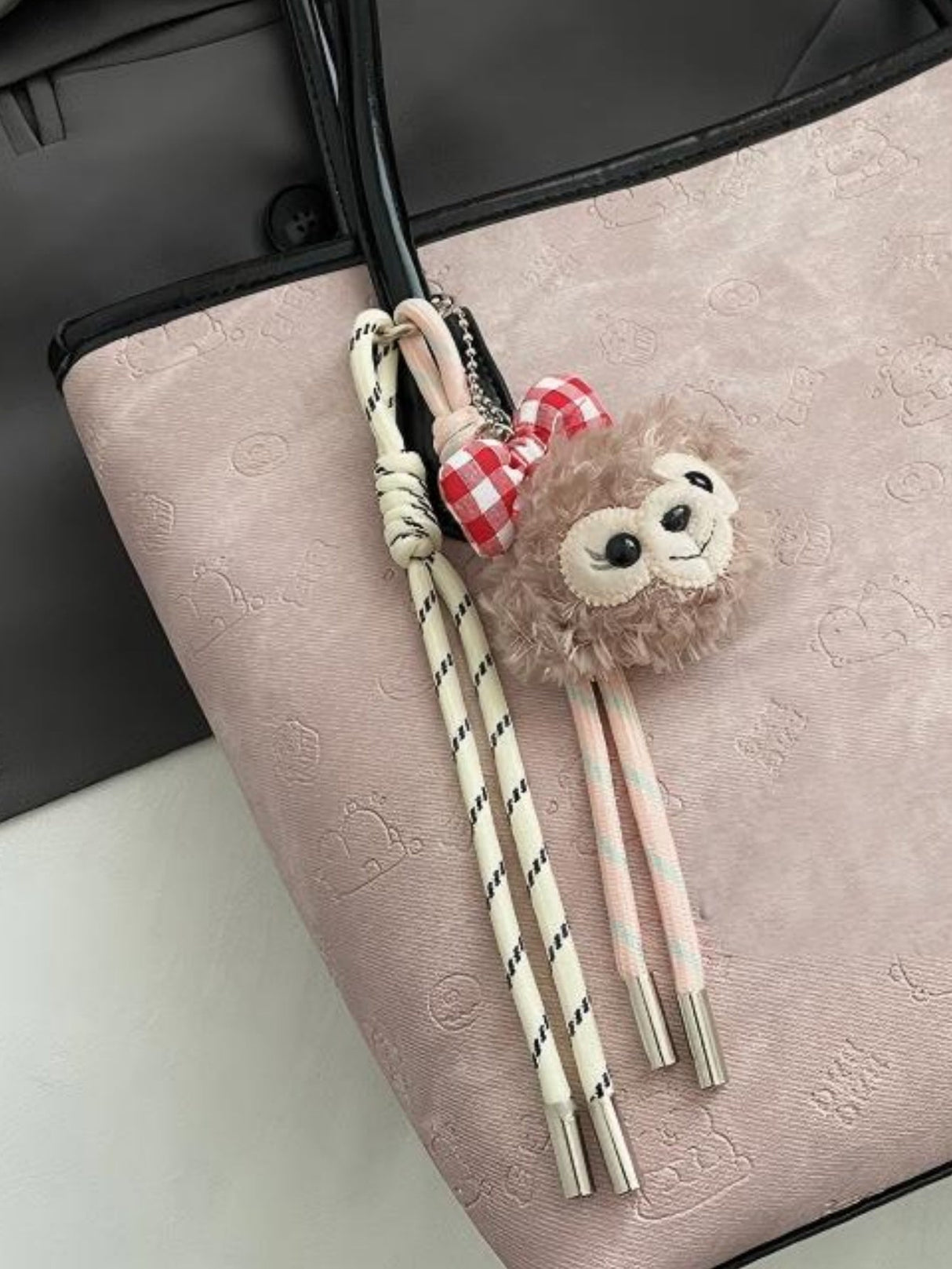 Sac fourre-tout grande capacité à motif color-block en relief