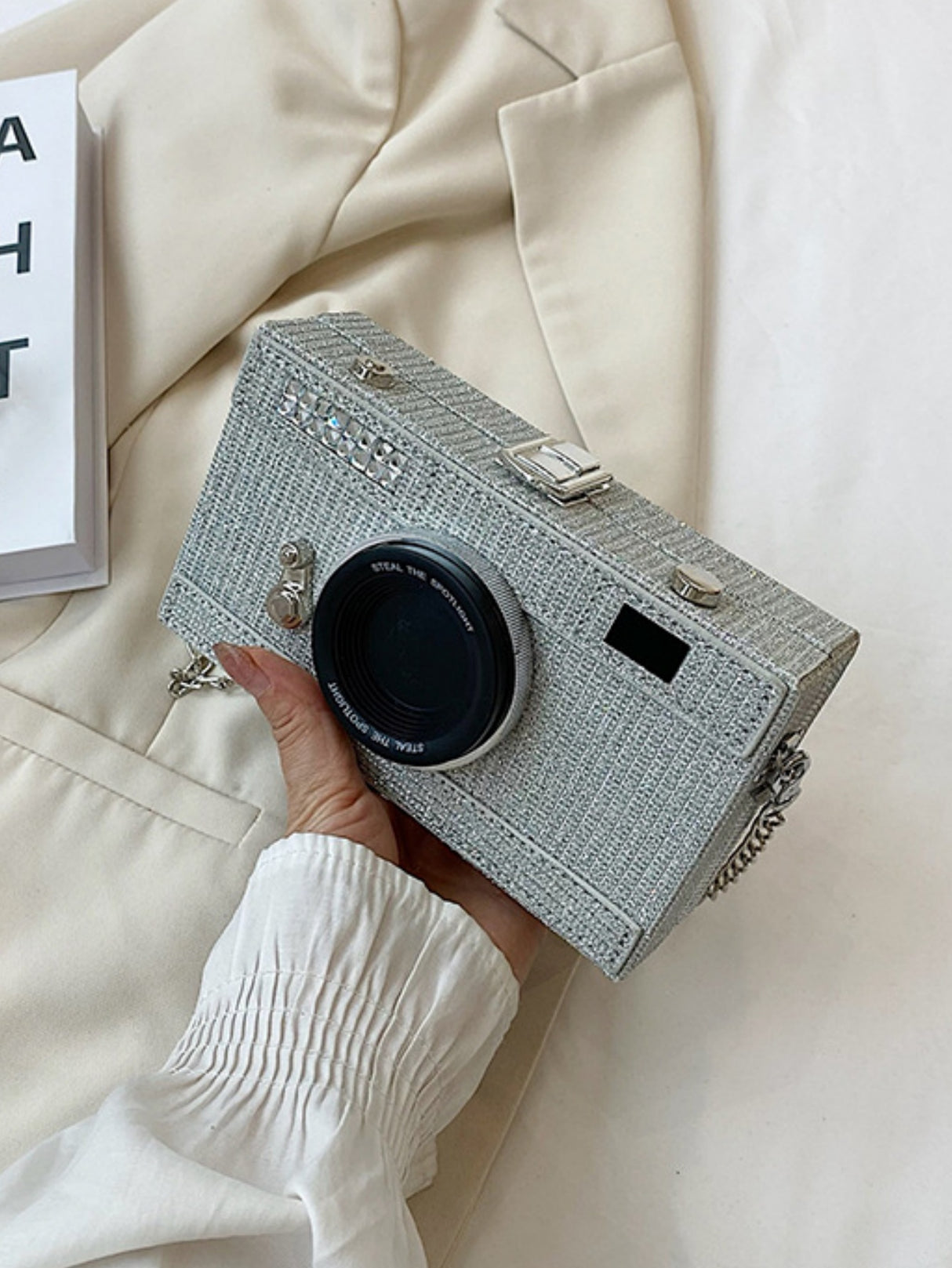Fun Crossbody Bag With A Unique Camera Design