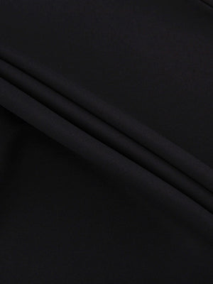 V-neck Flared Sleeves Waist Mini&Short Dresses