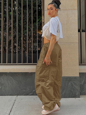 Low-rise Drawstring Jogger Pants