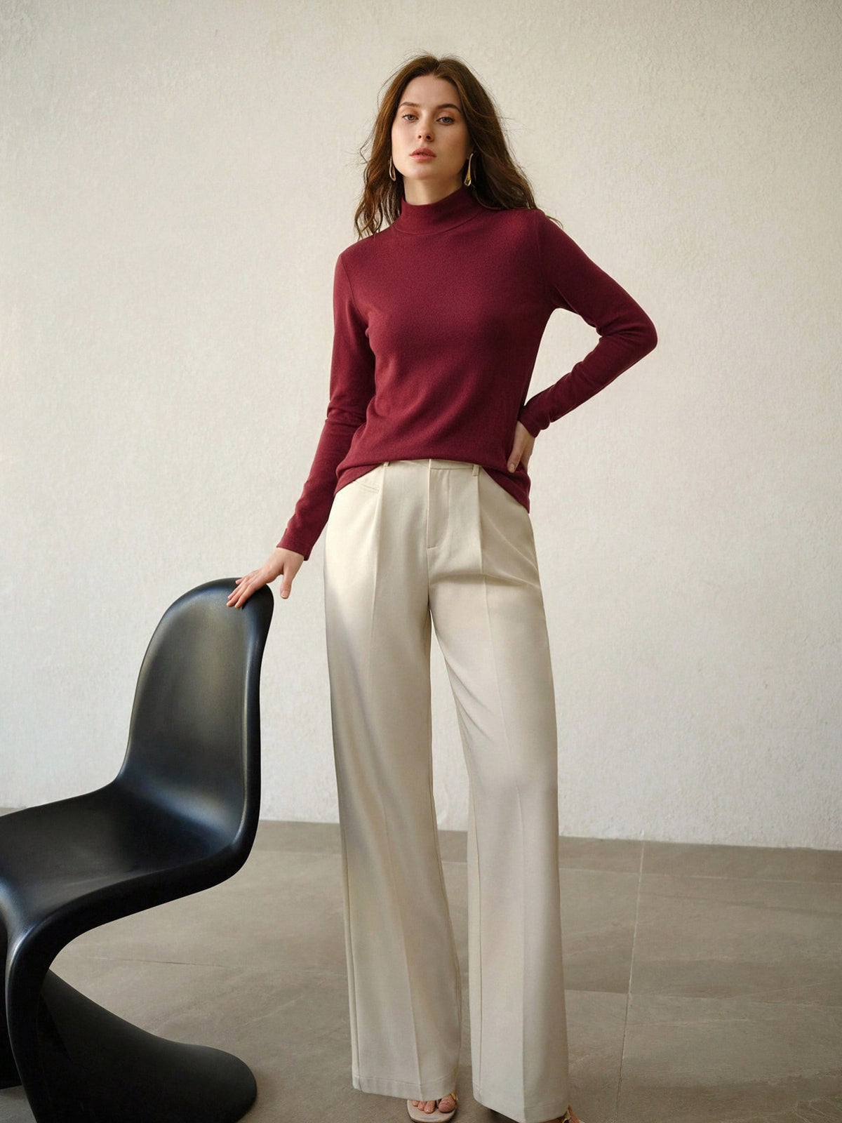 Turtleneck Base Layer Sweater