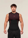 GYMSHARK Fitness Stretch Breathable Tight Tank Tops