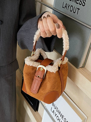 Plush Mini Crossbody Bag