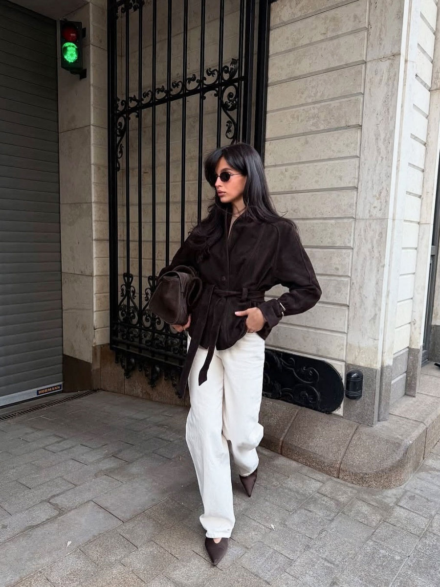 Liber Autumn Women's Belt Jackets