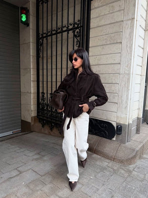 Liber Autumn Women's Belt Jackets