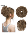 Fluffy Long Beard Curly Hair Updo Wig