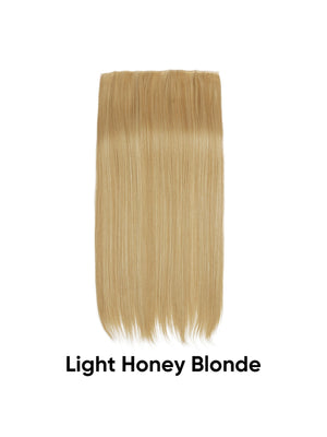 Seamless, Invisible, One-piece Long Straight Wig With Fluffy Hair