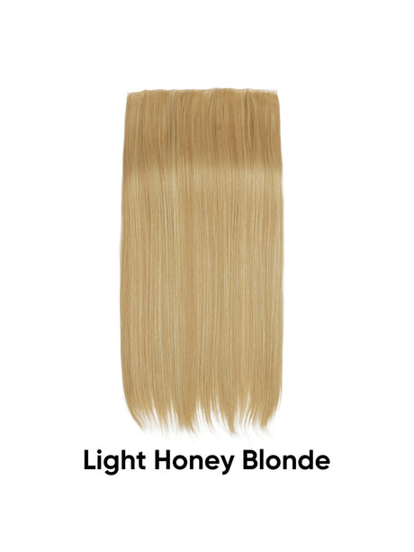 Seamless, Invisible, One-piece Long Straight Wig With Fluffy Hair
