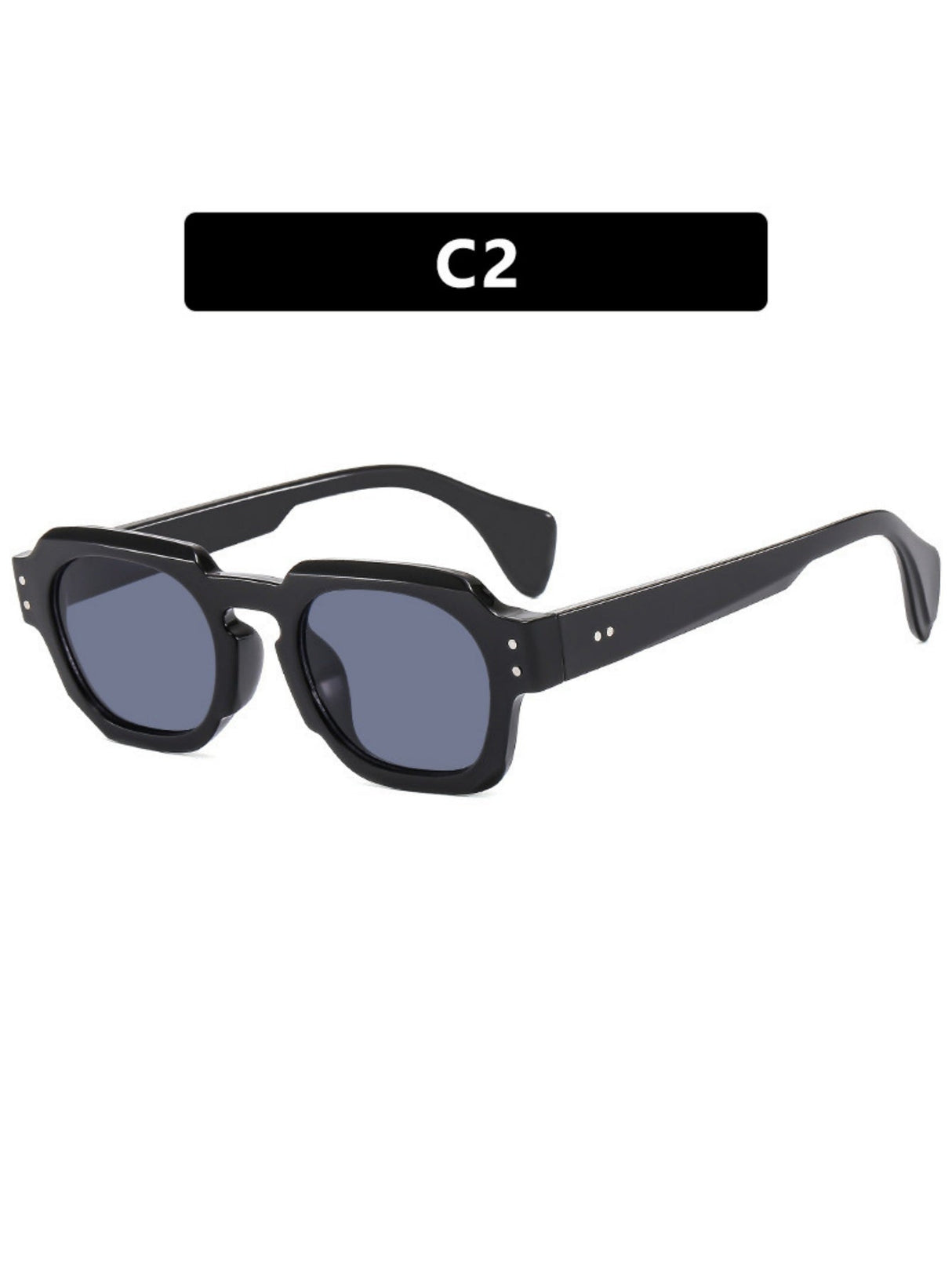 Stylish Oversized Sunglasses With Microfiber Embellishments