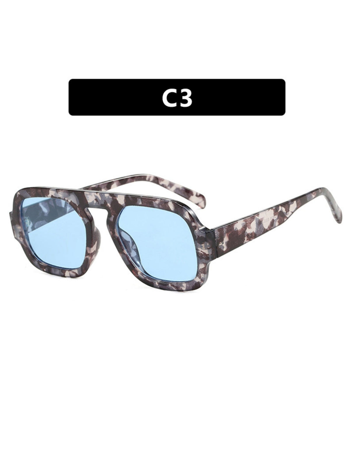 Leopard Print Sunglasses