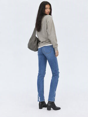 Washed Hole Stretch High-waisted And Slimming Pencil Pants Jeans