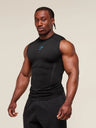 GYMSHARK Fitness Stretch Breathable Tight Tank Tops